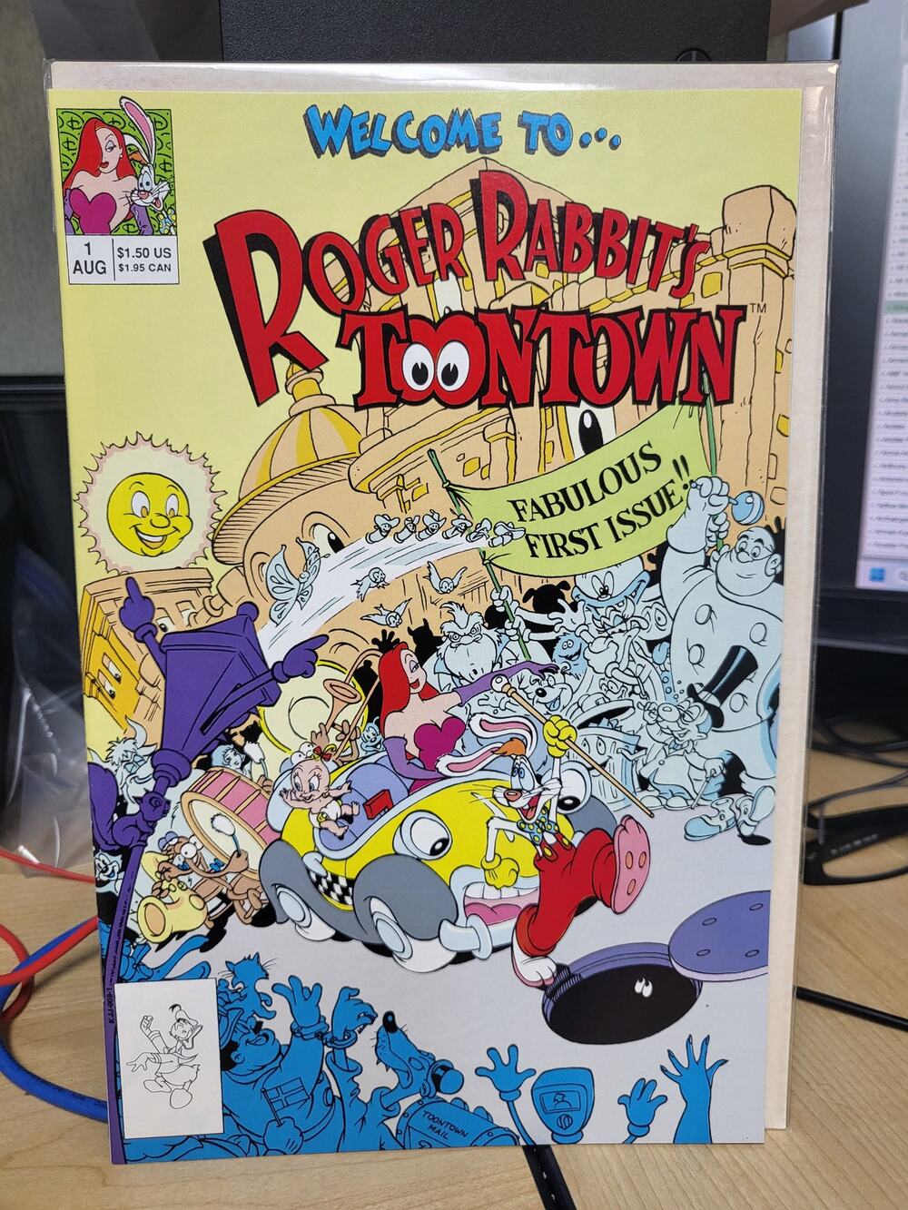 Walt Disney's Roger Rabbit's Toontown #1 (1991) 3 Stories NM Disney Comics